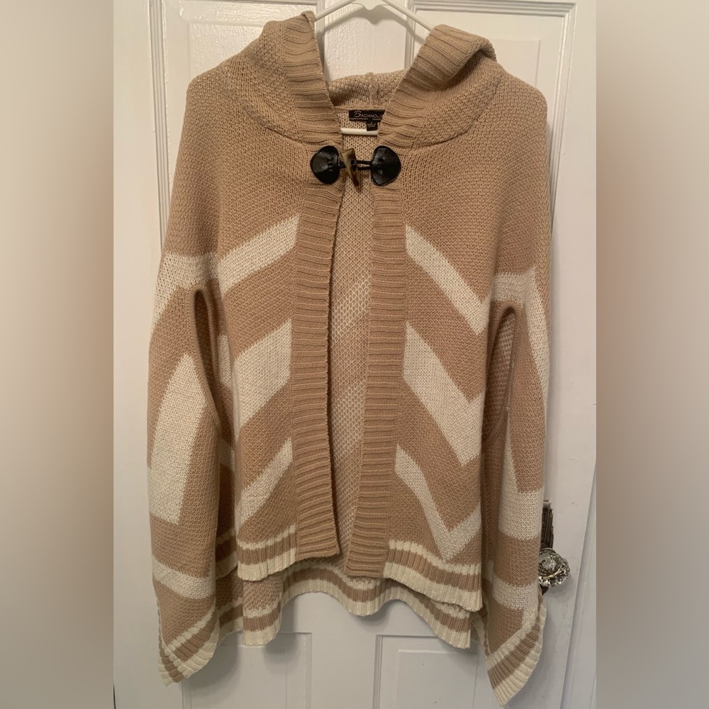 Baciano Open Front Women’s Hooded Sweater, Size S
